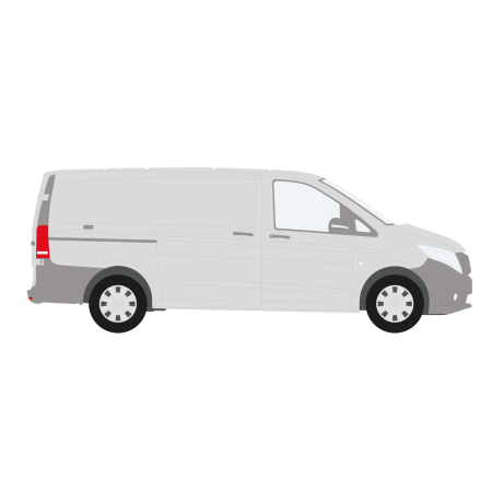 Vito (2014 - ) Mk3 Panel Van, L2, Length: 5140mm, Sliding Door Dual