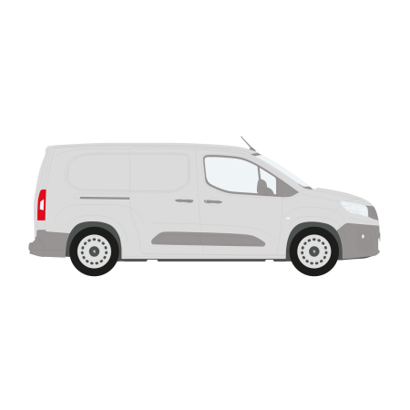 Partner (2018 - ) Mk3 Panel Van, L2, Length: 4750mm, Sliding Door Dual