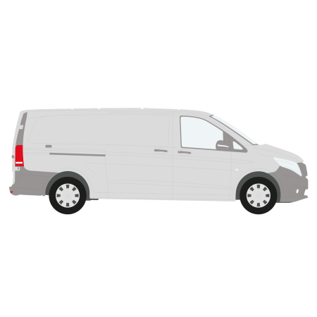 Vito (2014 - ) Mk3 Panel Van, L3, Length: 5370mm, Sliding Door Dual