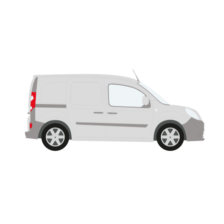 Kangoo (2008 - ) Mk2 Panel Van, ML, Length: 4282mm, Sliding Door Dual