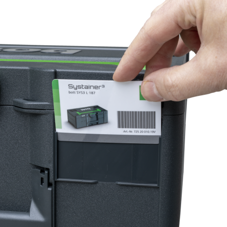 bott Systainer³ labelling kit